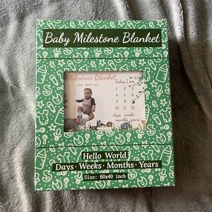 Baby Milestone Blanket